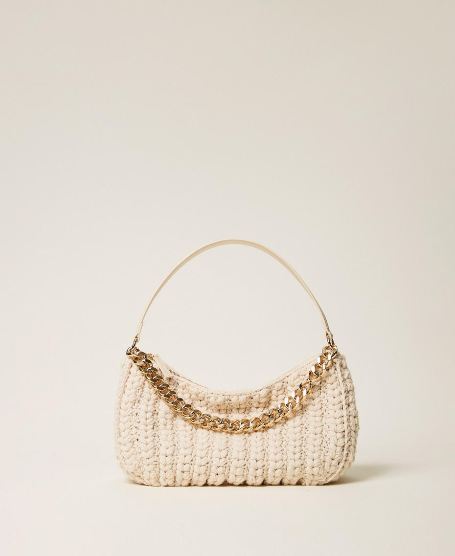 'Liliane' crochet bag "Parchment" Beige Woman 262TB7260_07222_01