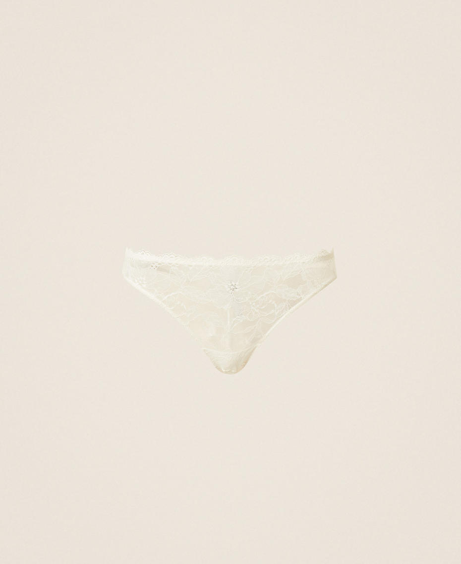 Lace g-string Mother Of Pearl Woman 262LI6C88_00059_S0