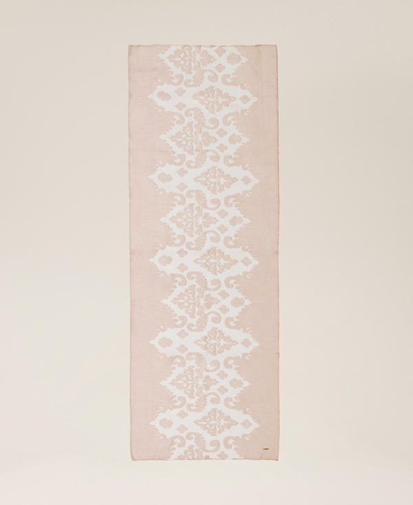 Inlaid lace stole