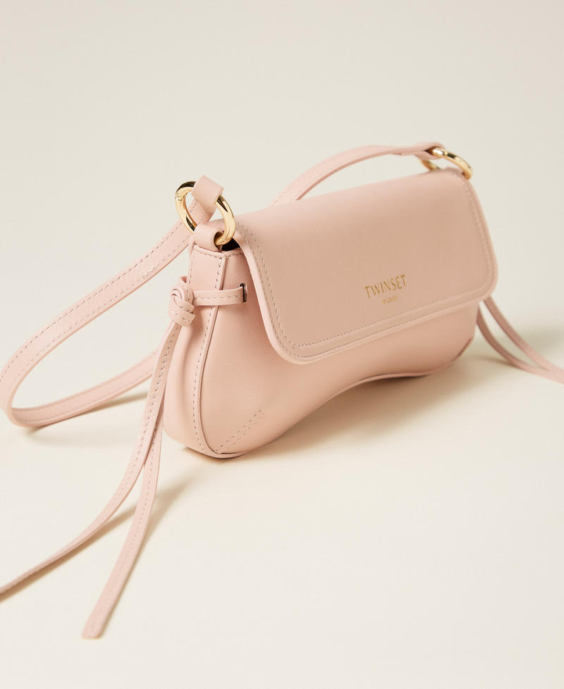 Umhängetasche aus Leder Parisienne Rosa Frau 261TB7111_00714_02