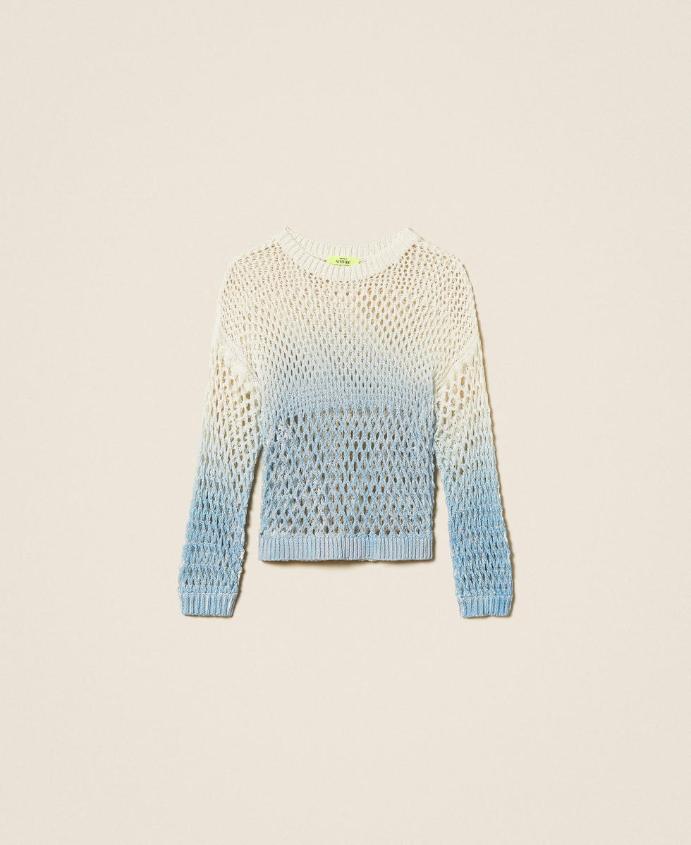 MYFO openwork jumper with gradual print