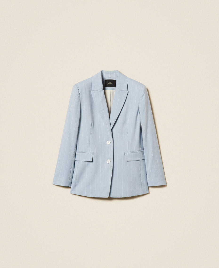 Pin stripe blazer Skyline Pinstripe Woman 261AP2170_13284_S0