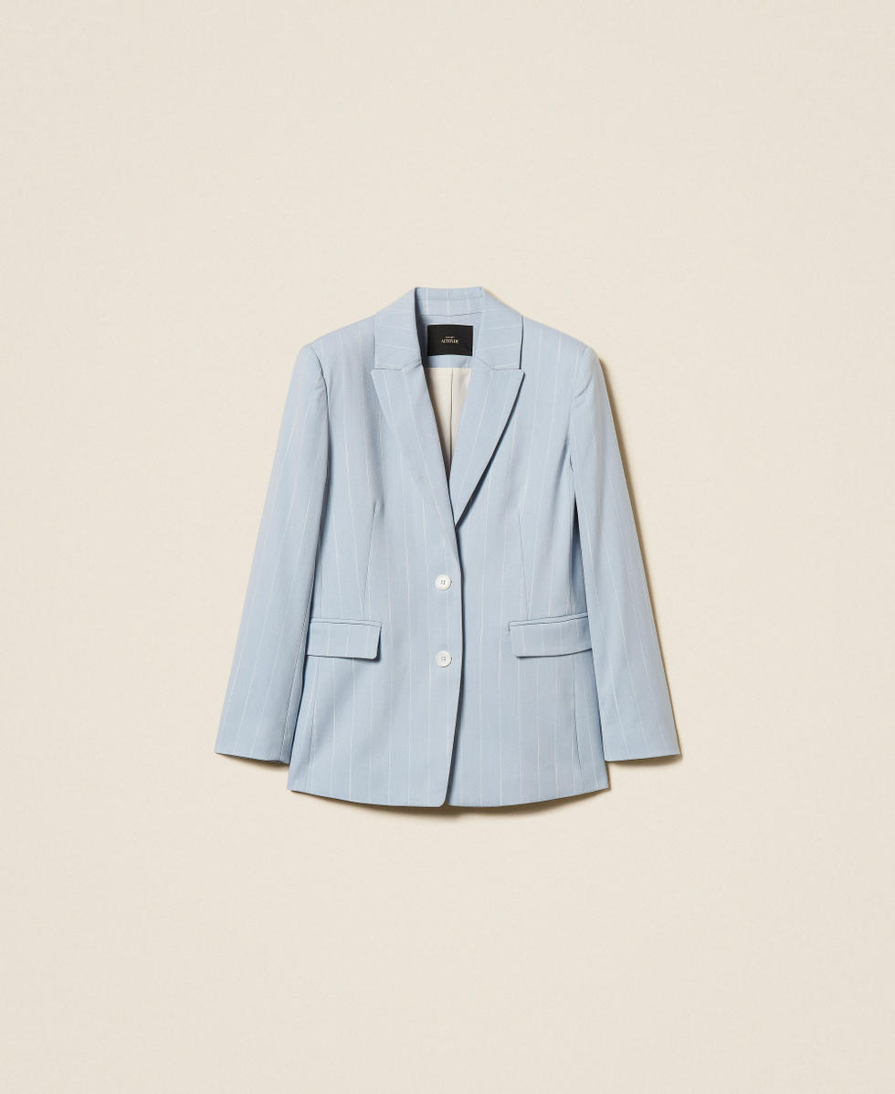 Pin stripe blazer