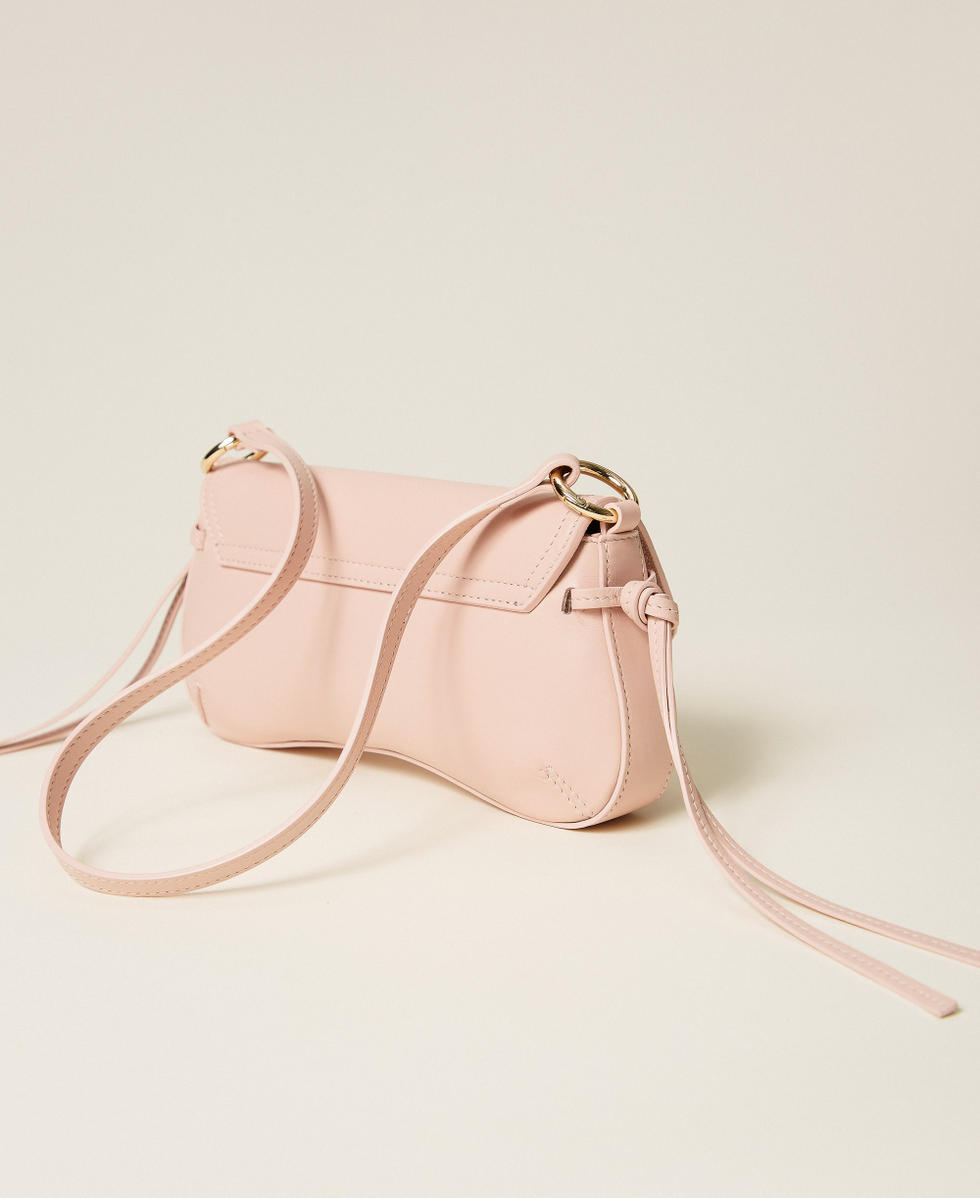 Umhängetasche aus Leder Parisienne Rosa Frau 261TB7111_00714_03