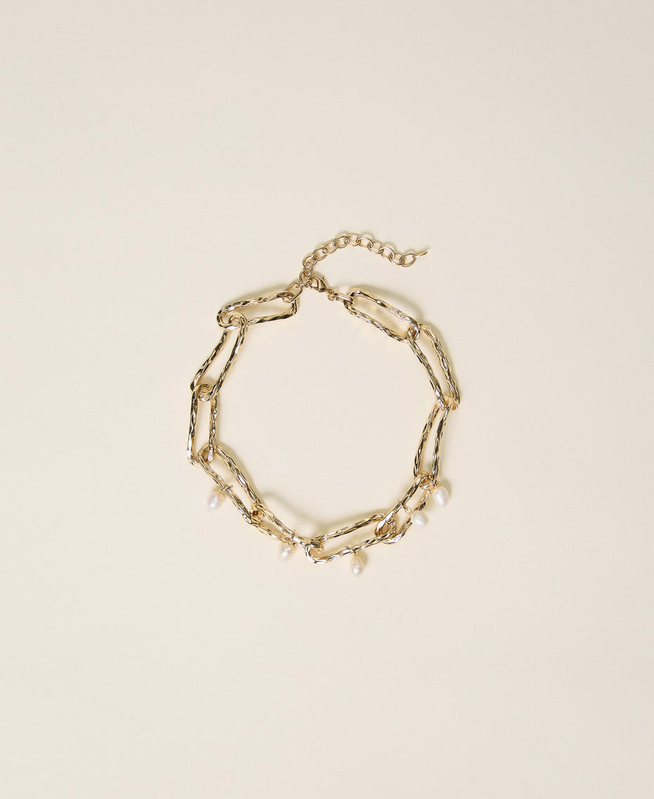Collana girocollo con perle New Gold Donna 262TA4020_10630_01