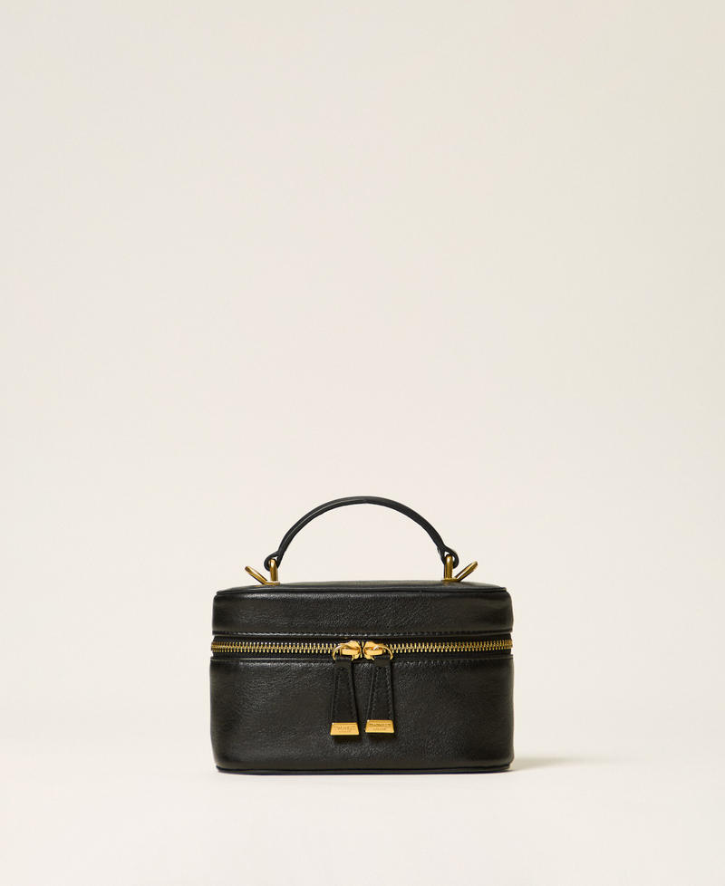 Leather shoulder bag Black Woman 262TD8170_00006_01