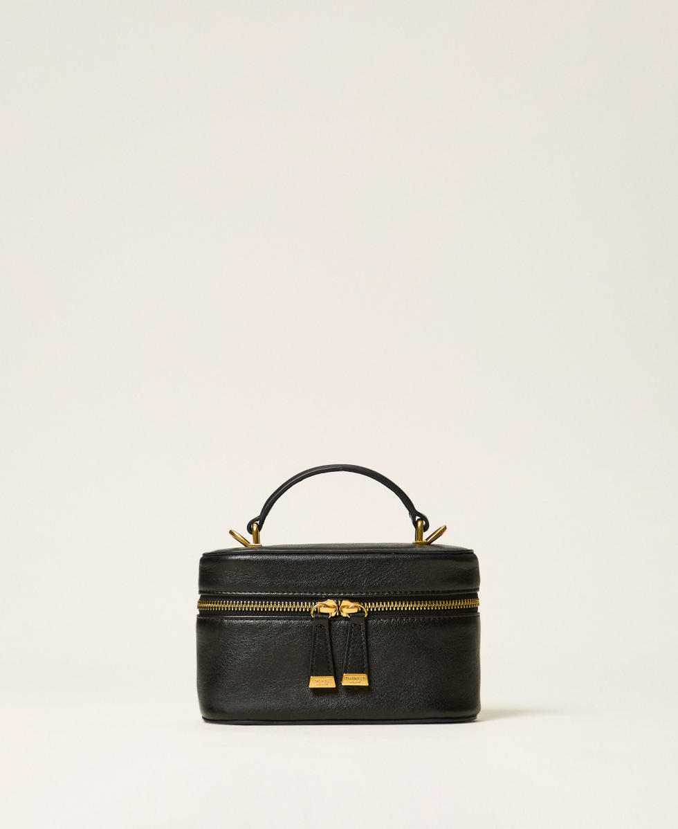 Leather shoulder bag Black Woman 262TD8170_00006_01