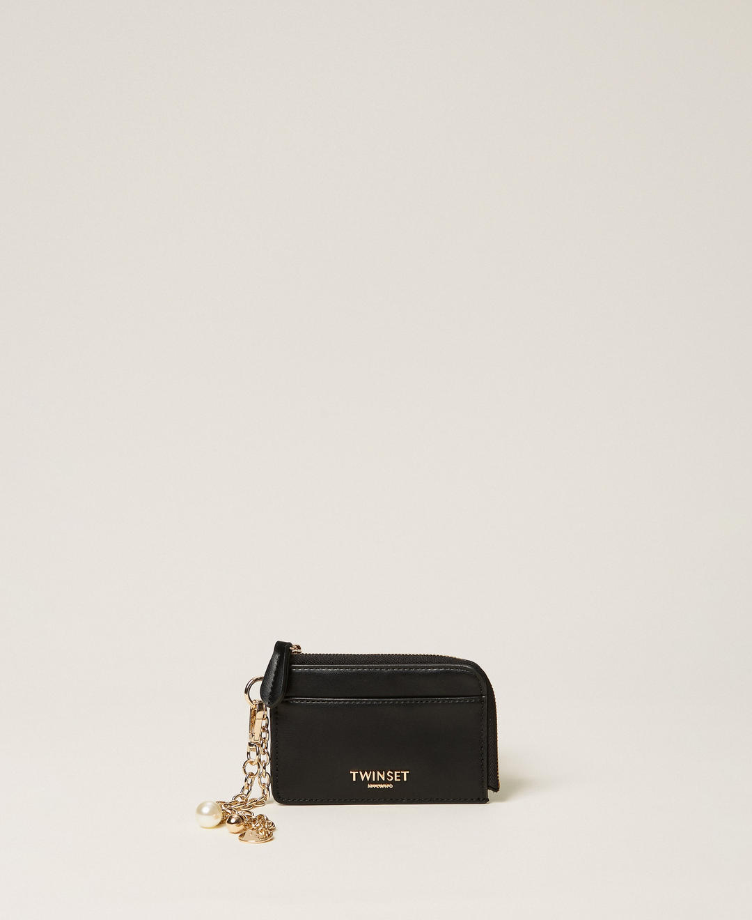 Porte-cartes avec charms et logo