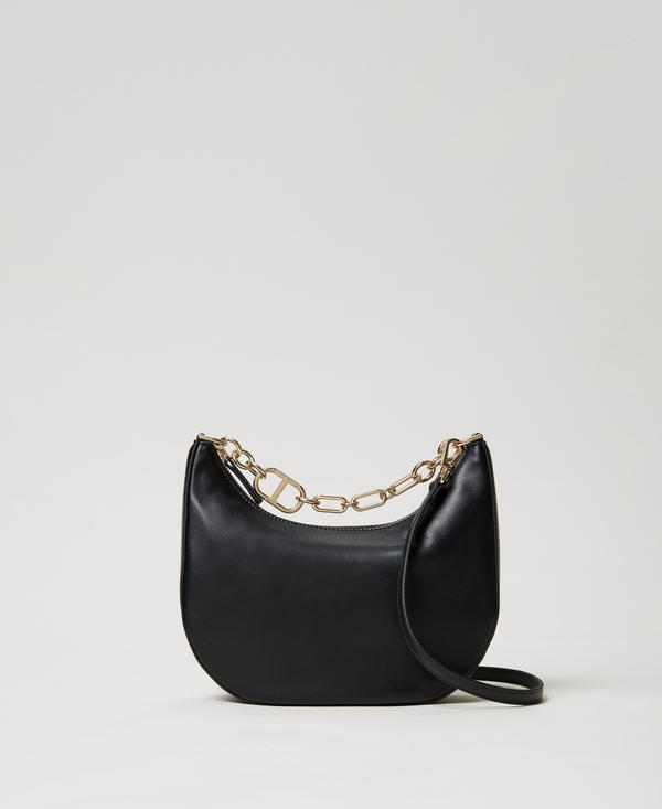 Tasche „Croissant“ mit „Oval T“-Kette