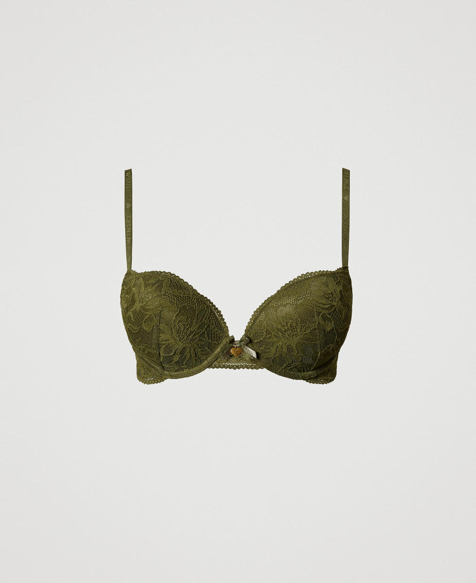 Soutien-gorge push-up en dentelle Green Moss Femme 242LL6E44_11957_S0