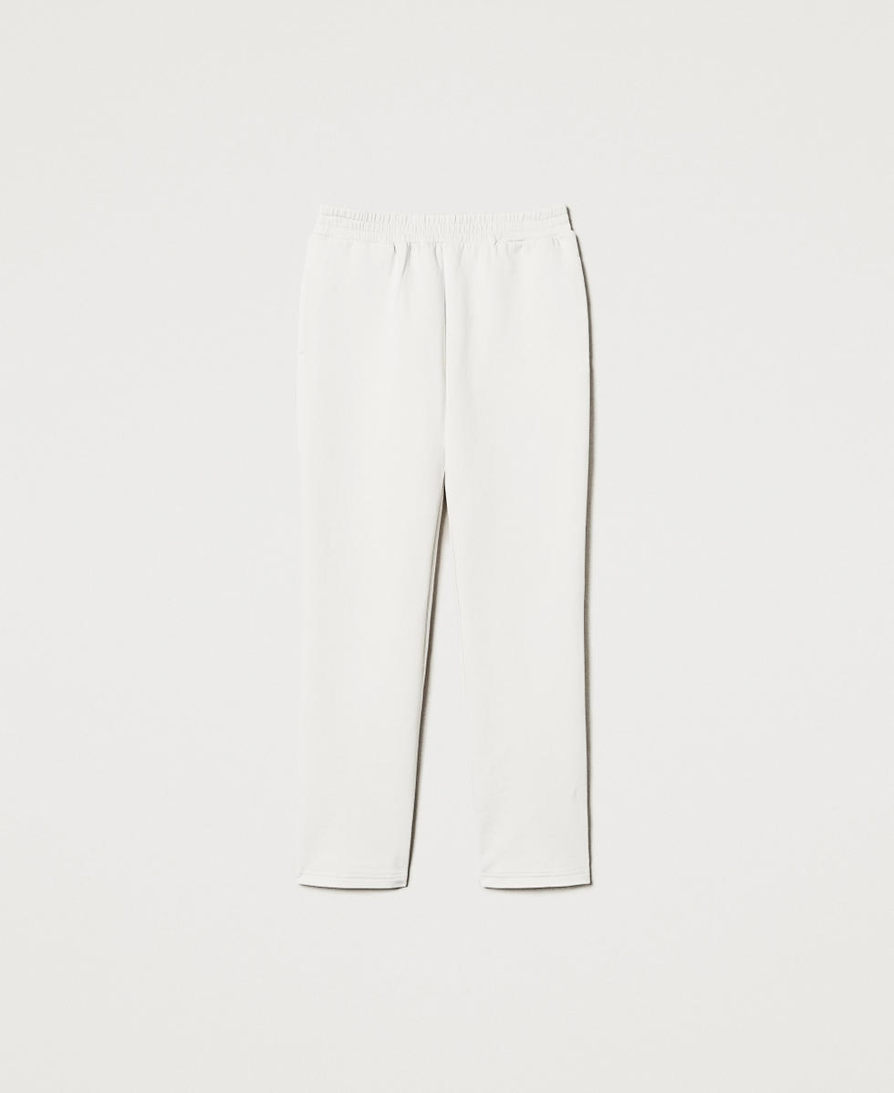 Pantalones pitillo de tejido scuba White Cloud Mujer 251LL2VFF_12105_S0