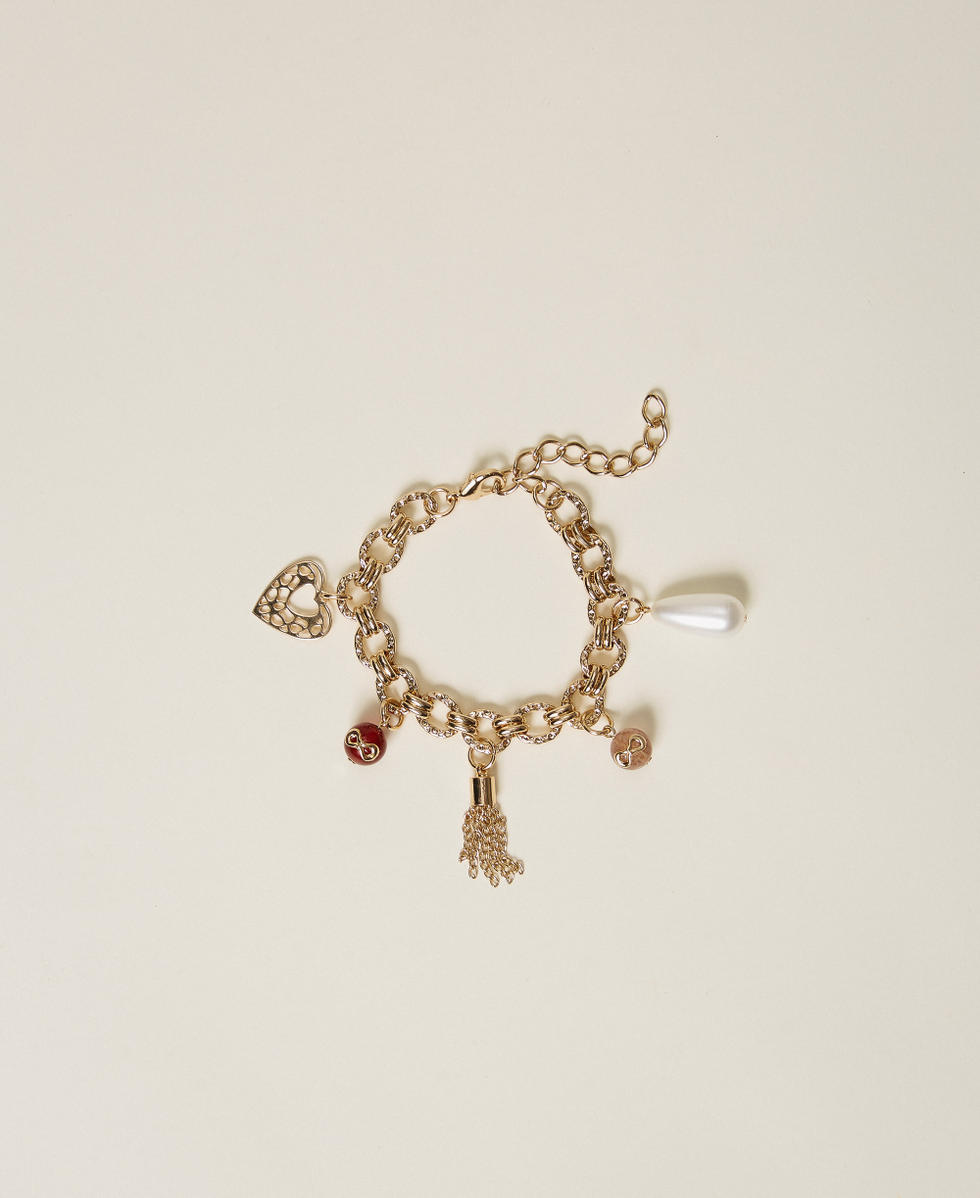 Bracelet with multicolour stones