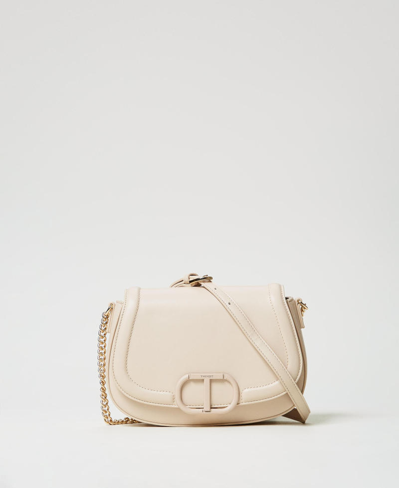 Borsa a tracolla ‘Brera’ con apertura Oval T Delicate Beige Donna 251TB7230_12140_01
