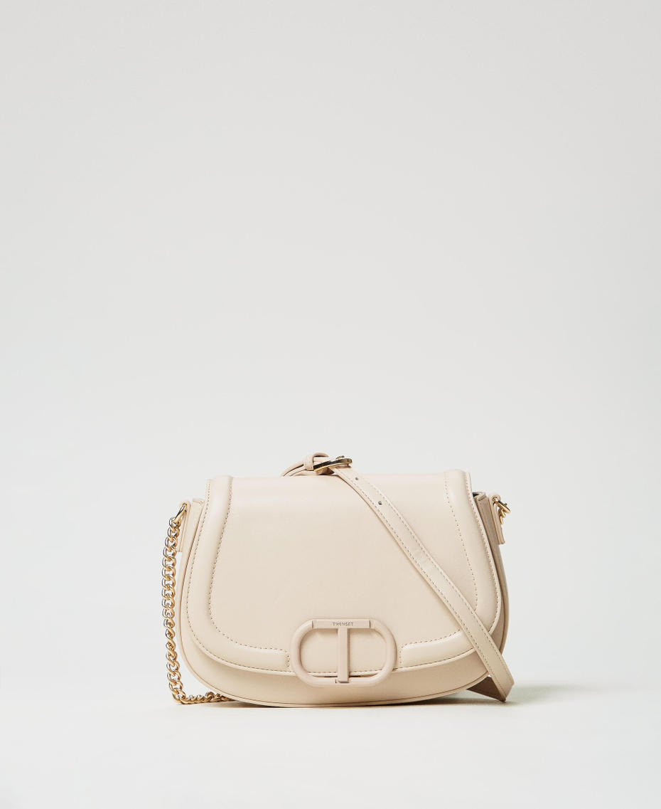 Borsa a tracolla ‘Brera’ con apertura Oval T Delicate Beige Donna 251TB7230_12140_01