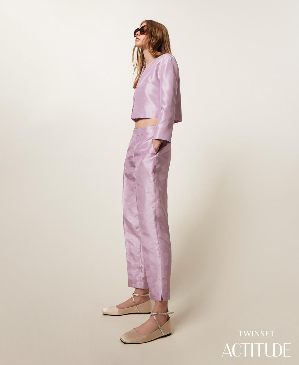 Shantung trousers