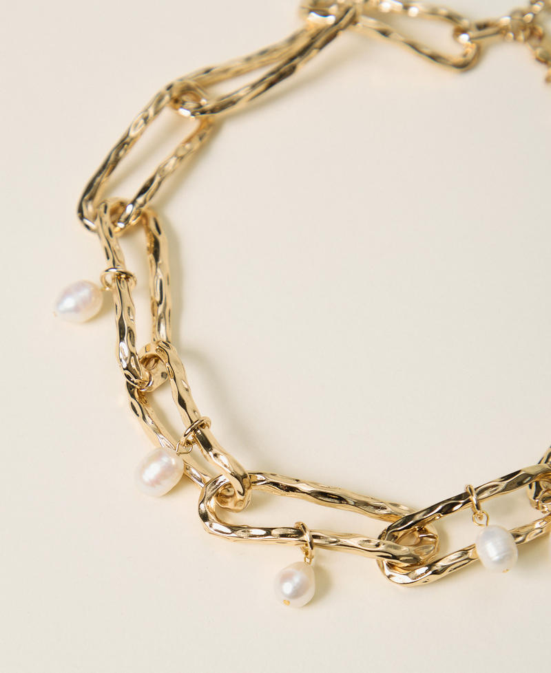 Collana girocollo con perle New Gold Donna 262TA4020_10630_02