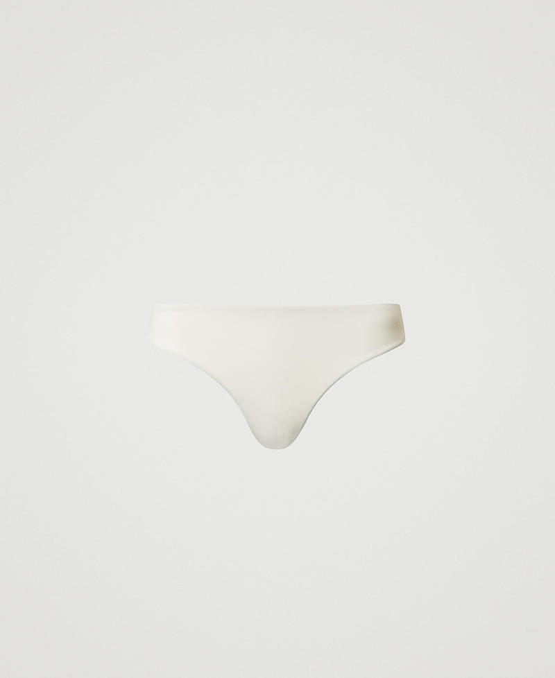 Brazilian bikini bottom with Oval T Mother Of Pearl Woman 251LBMA78_00059_S0