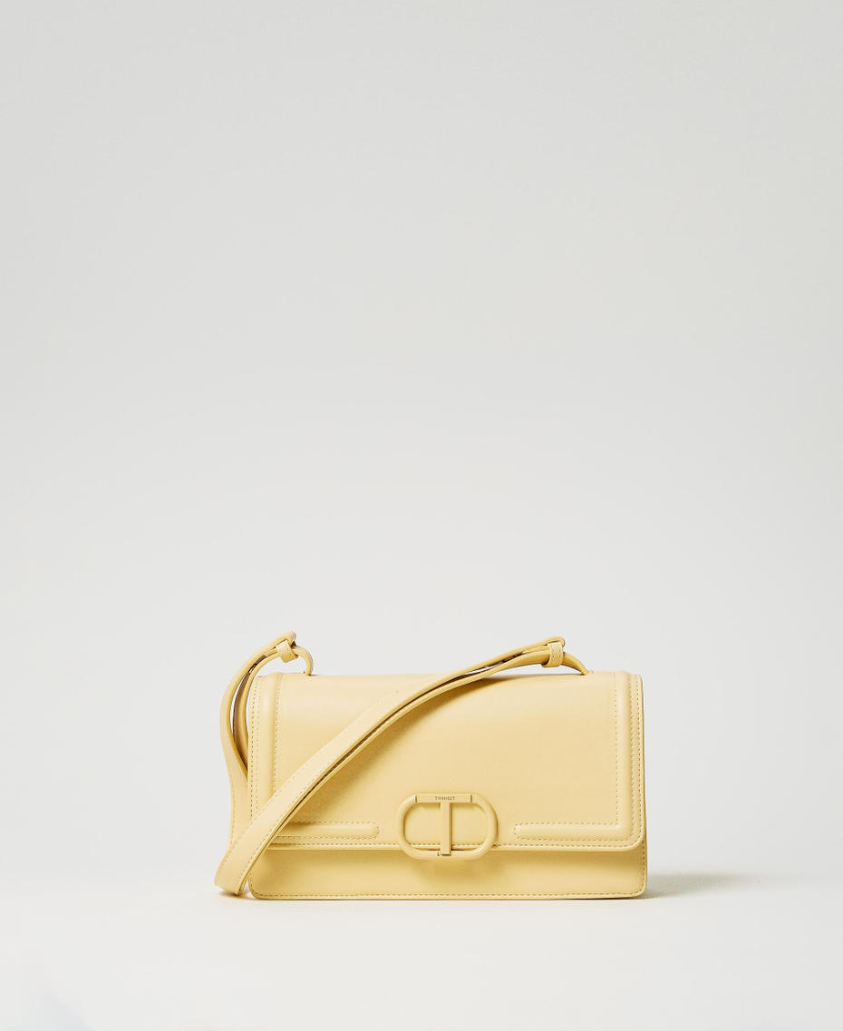 Borsa rettangolare ‘Brera’ con apertura Oval T Pale Yellow Donna 251TB7231_12144_01