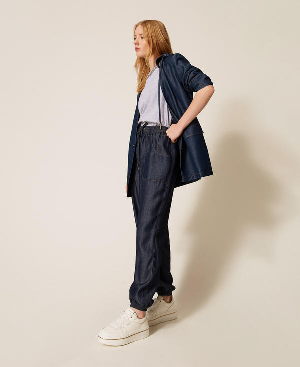 Chambray joggers