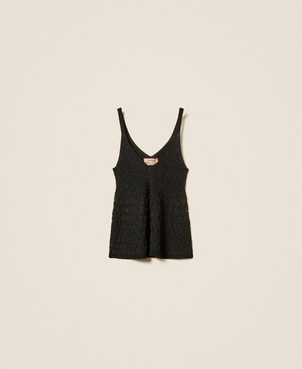 Fitted knit top