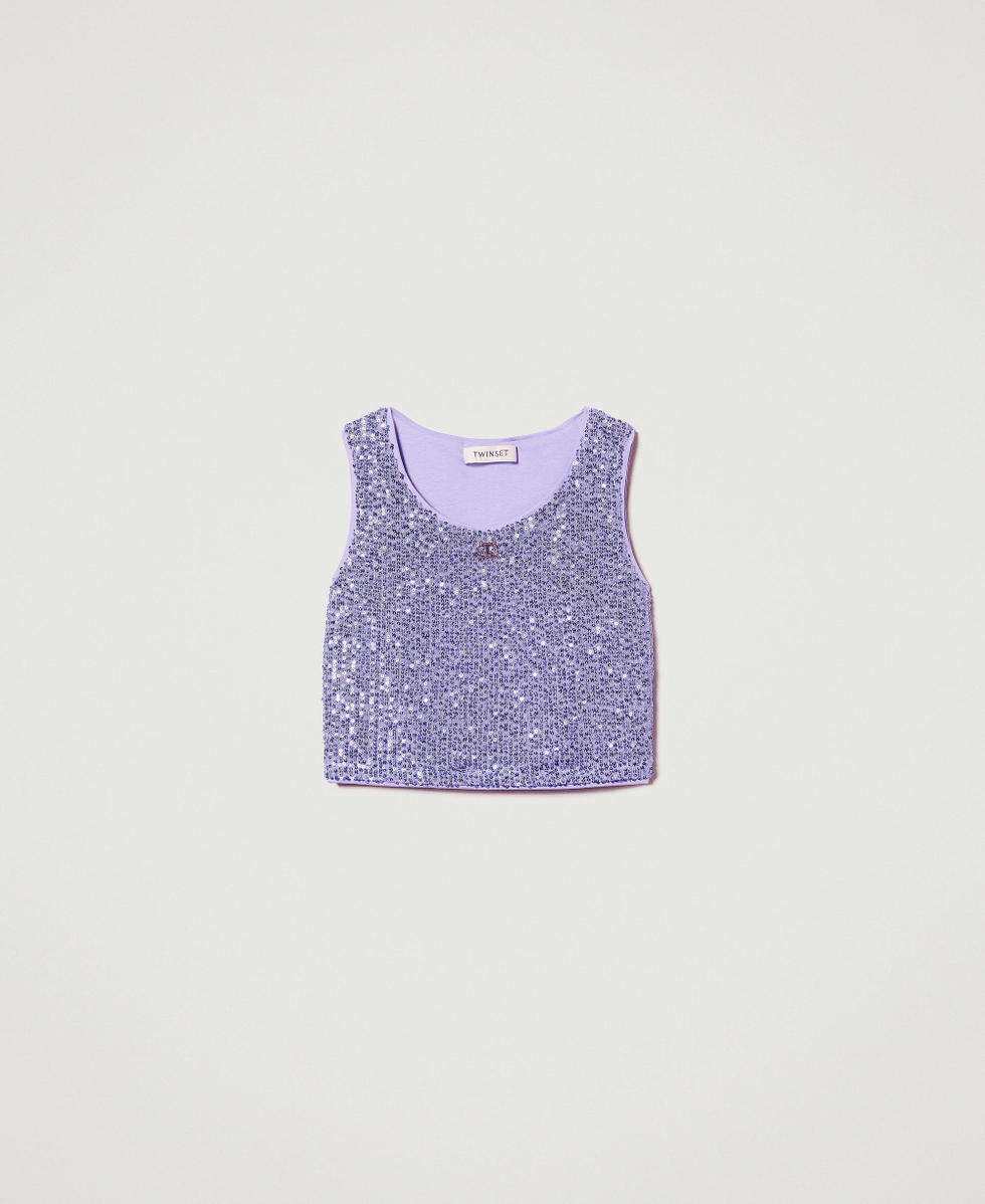 Full sequin top