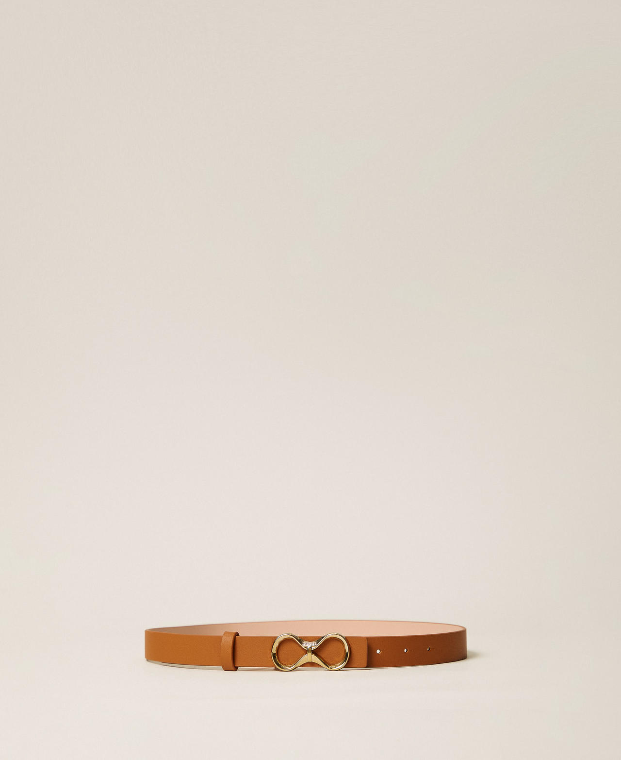Ceinture réversible en cuir avec logo