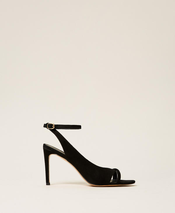 Suede sandals