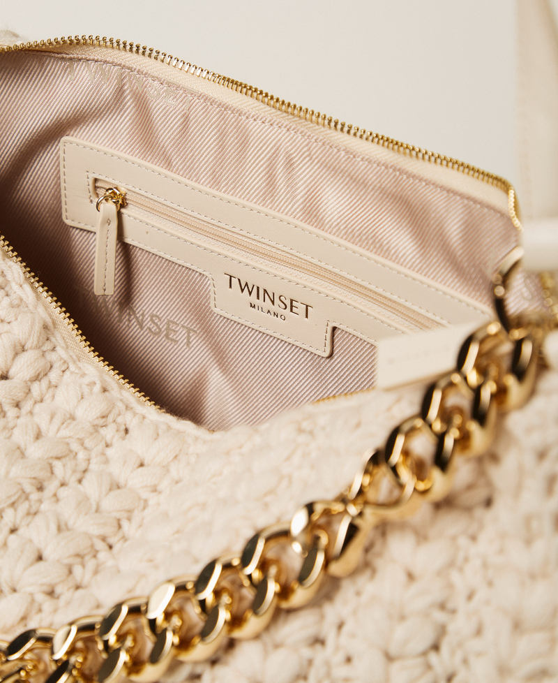 'Liliane' crochet bag "Parchment" Beige Woman 262TB7260_07222_04