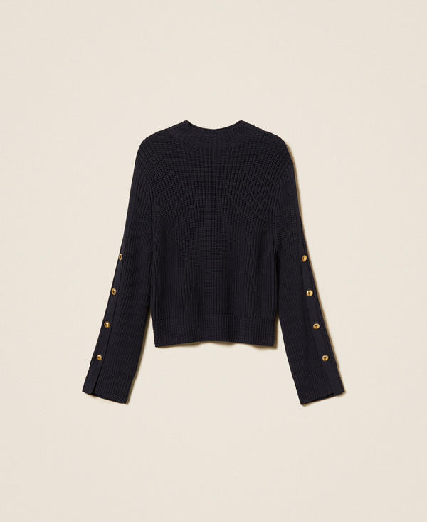 Pullover mit Metallkn&ouml;pfen