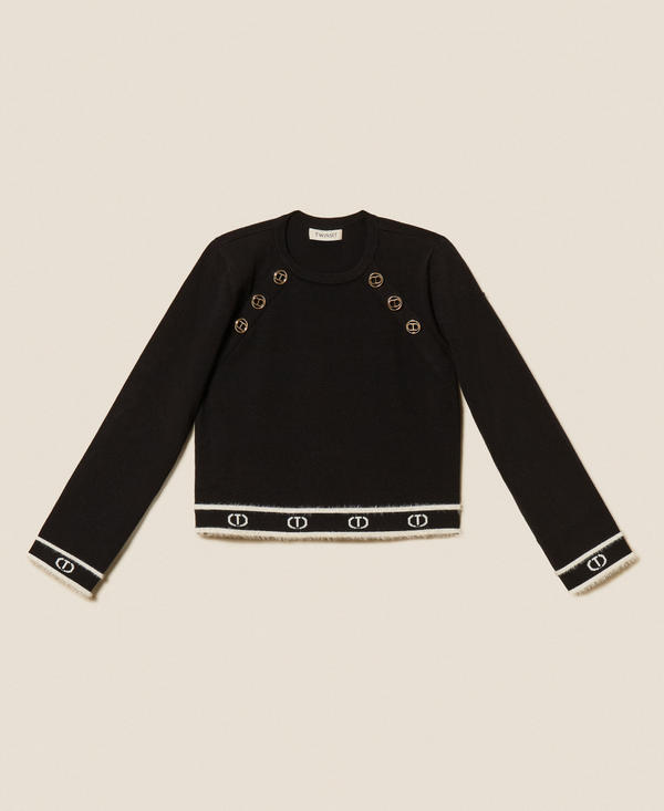 Pull avec boutons Oval T