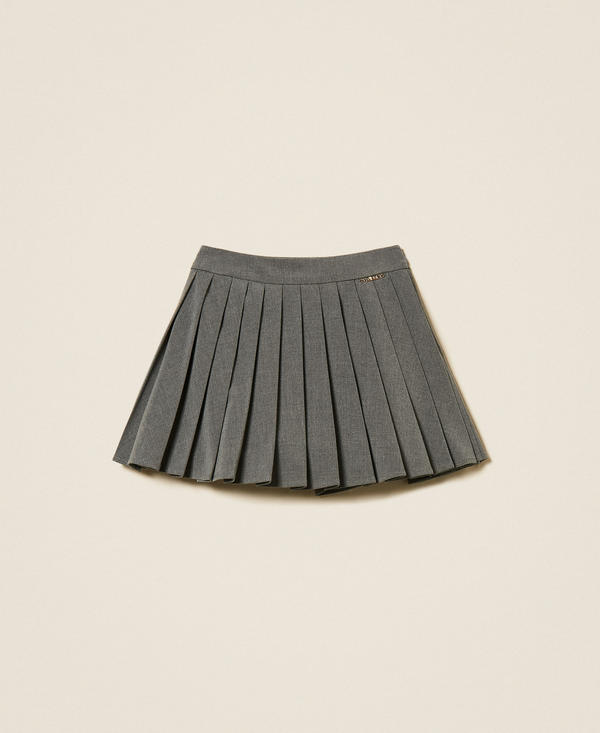 Jupe courte en flanelle