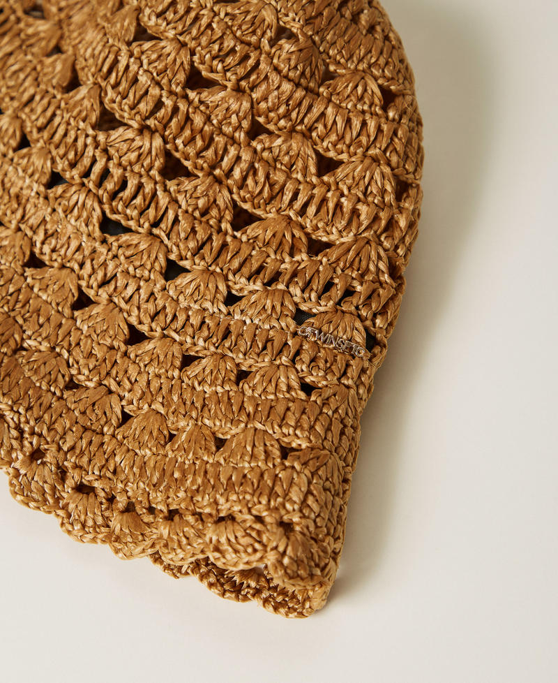 Cappello bucket crochet Marrone "Cork" Donna 261TO5420_13452_02