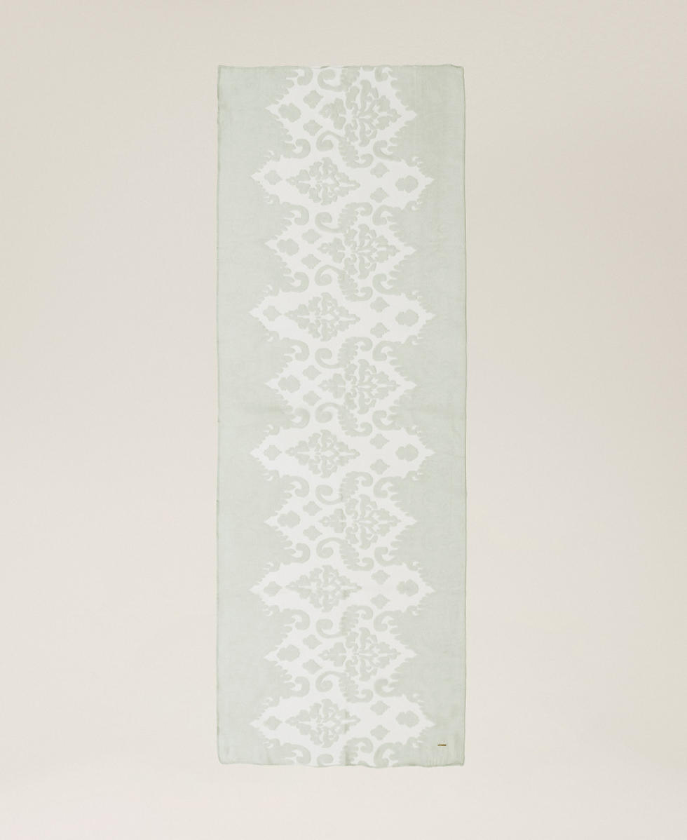 Stola in pizzo intarsiato Azzurro "Aqua" Donna 261TA4320_13162_05