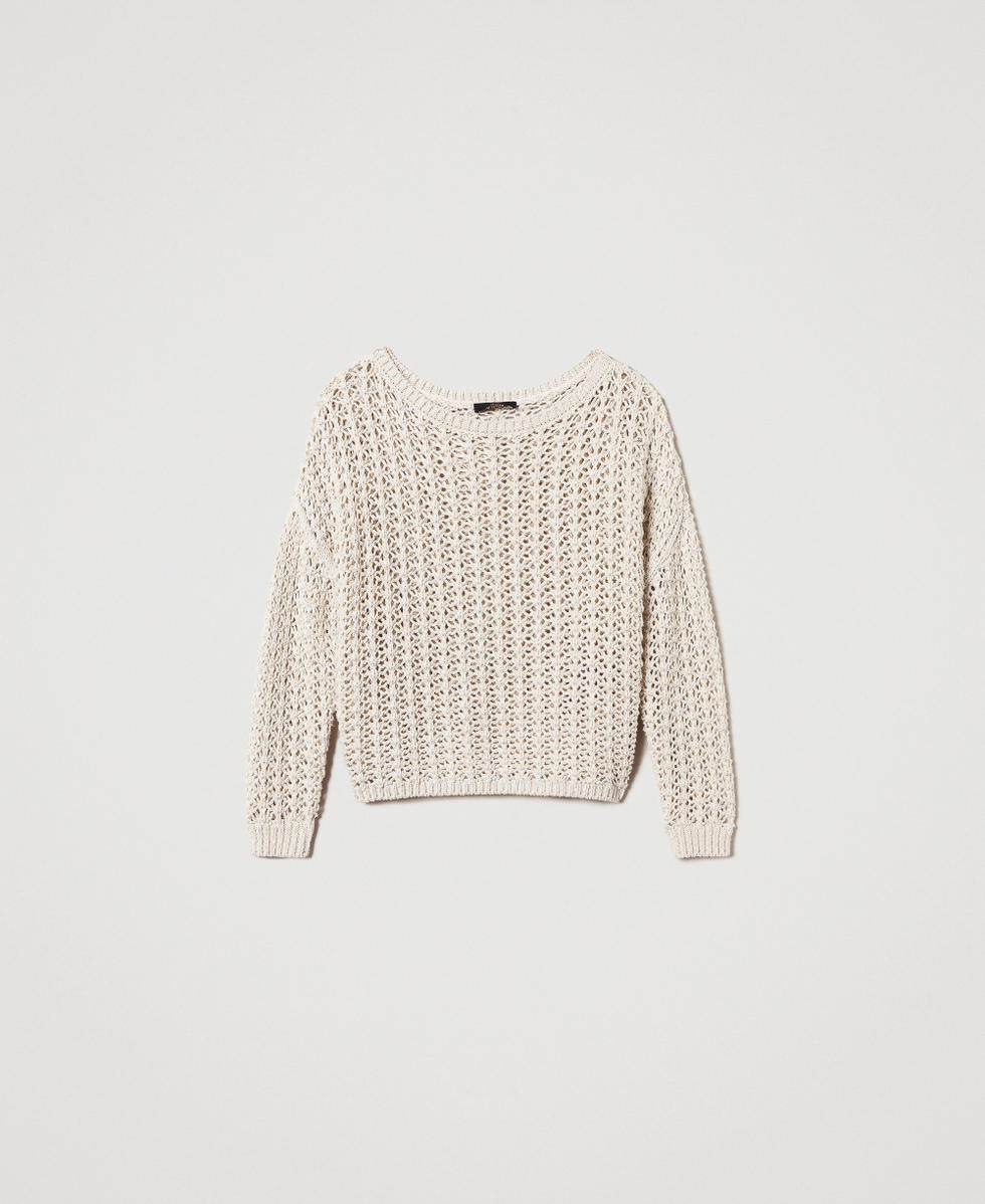 Maxi pull ajour&eacute;