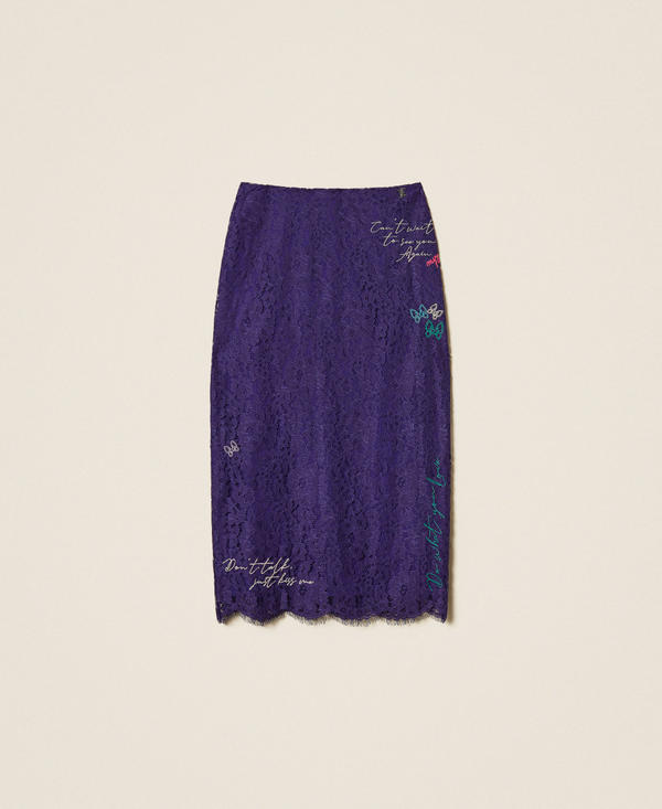 MYFO lace midi skirt