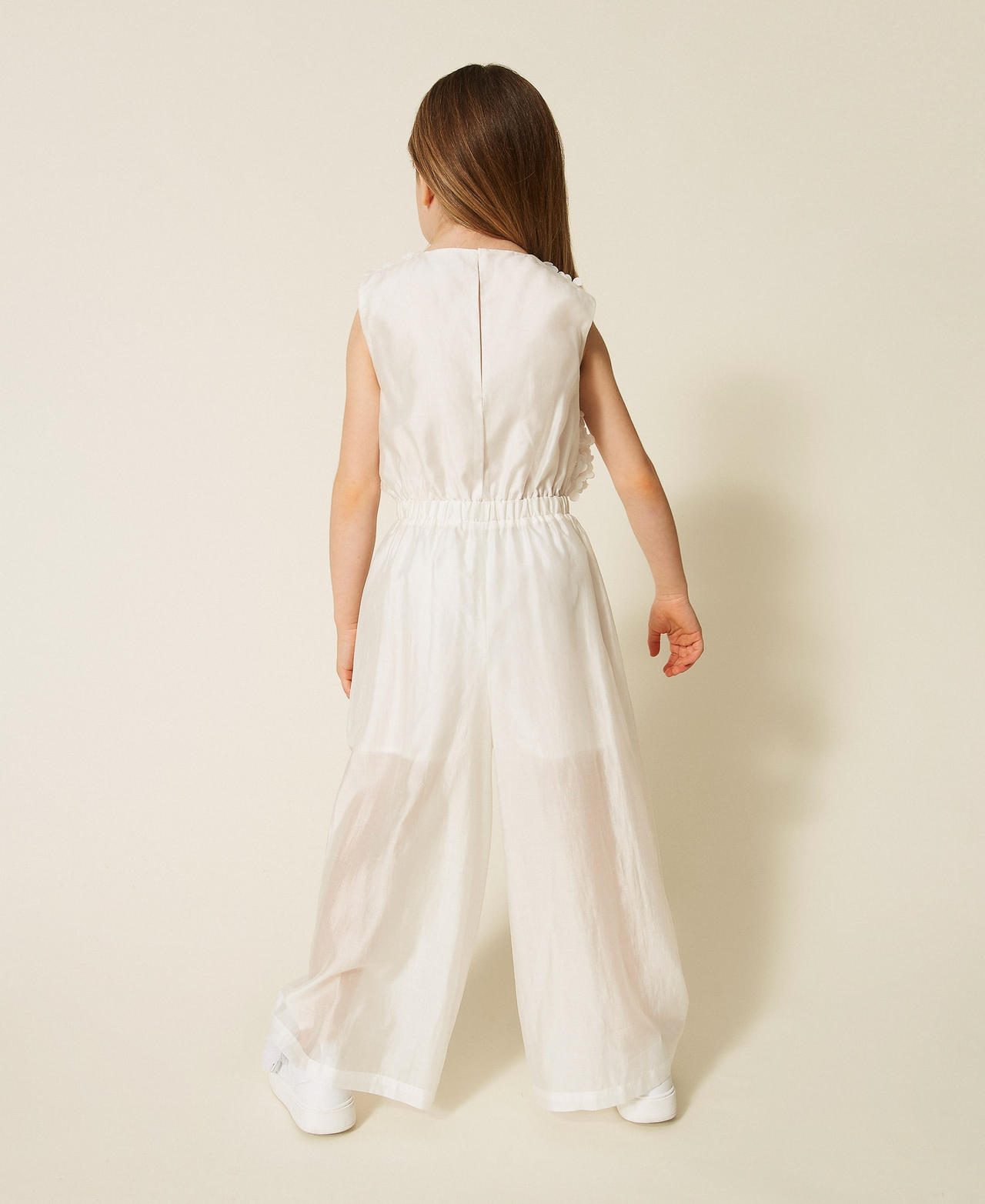 Girls&rsquo; muslin jumpsuit Off White Girl 261GB2105_00526_03