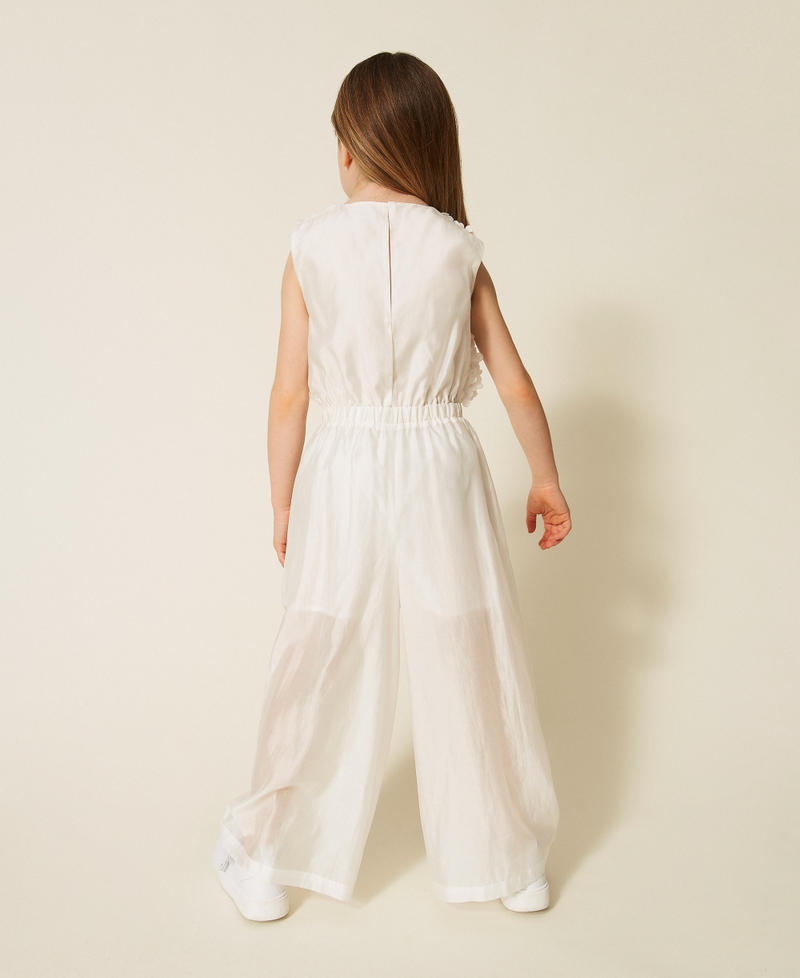 Girls&rsquo; muslin jumpsuit Off White Girl 261GB2105_00526_03