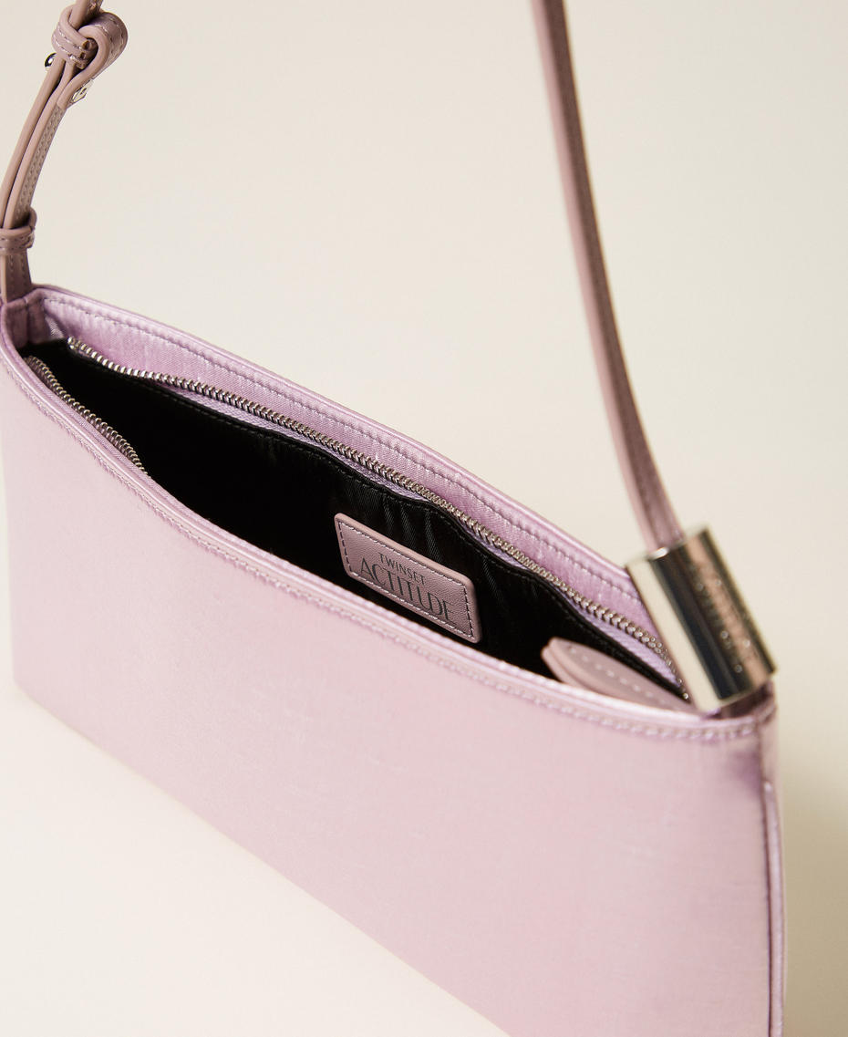 Shantung shoulder bag Fair Orchid Purple Woman 252AA7010_12560_04