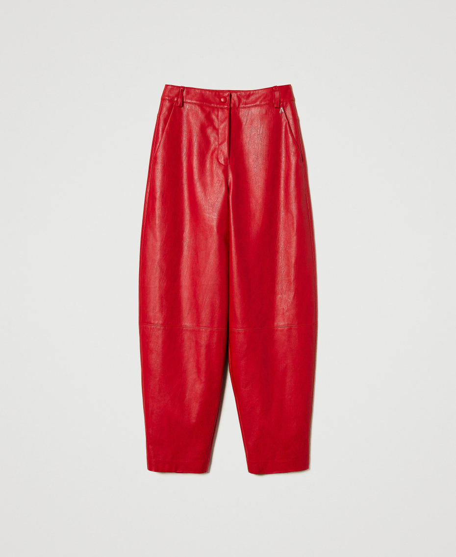 Barrel-Hose in Lederoptik Love Potion Frau 251AP2114_12120_S0