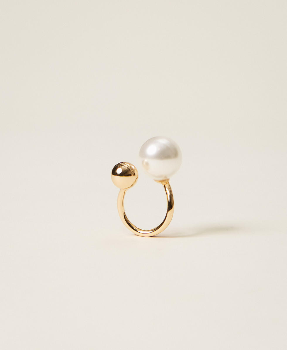Ring mit Perle New Gold Frau 252TA413A_10630_01
