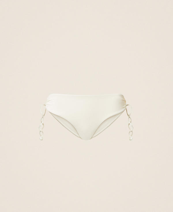 Bikini briefs with drawstring