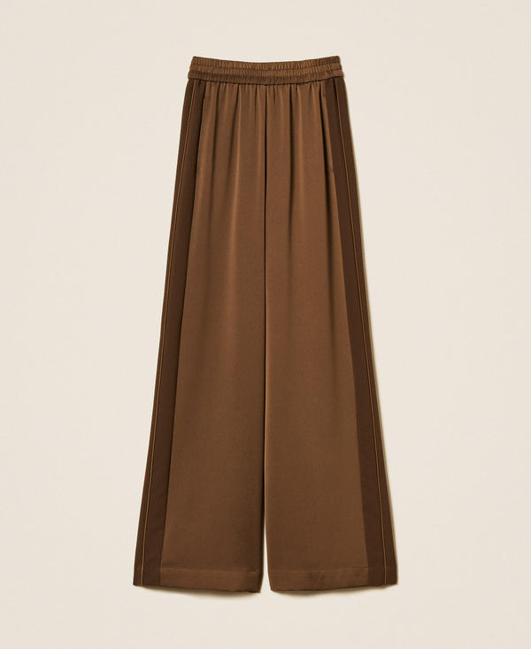Envers satin palazzo trousers
