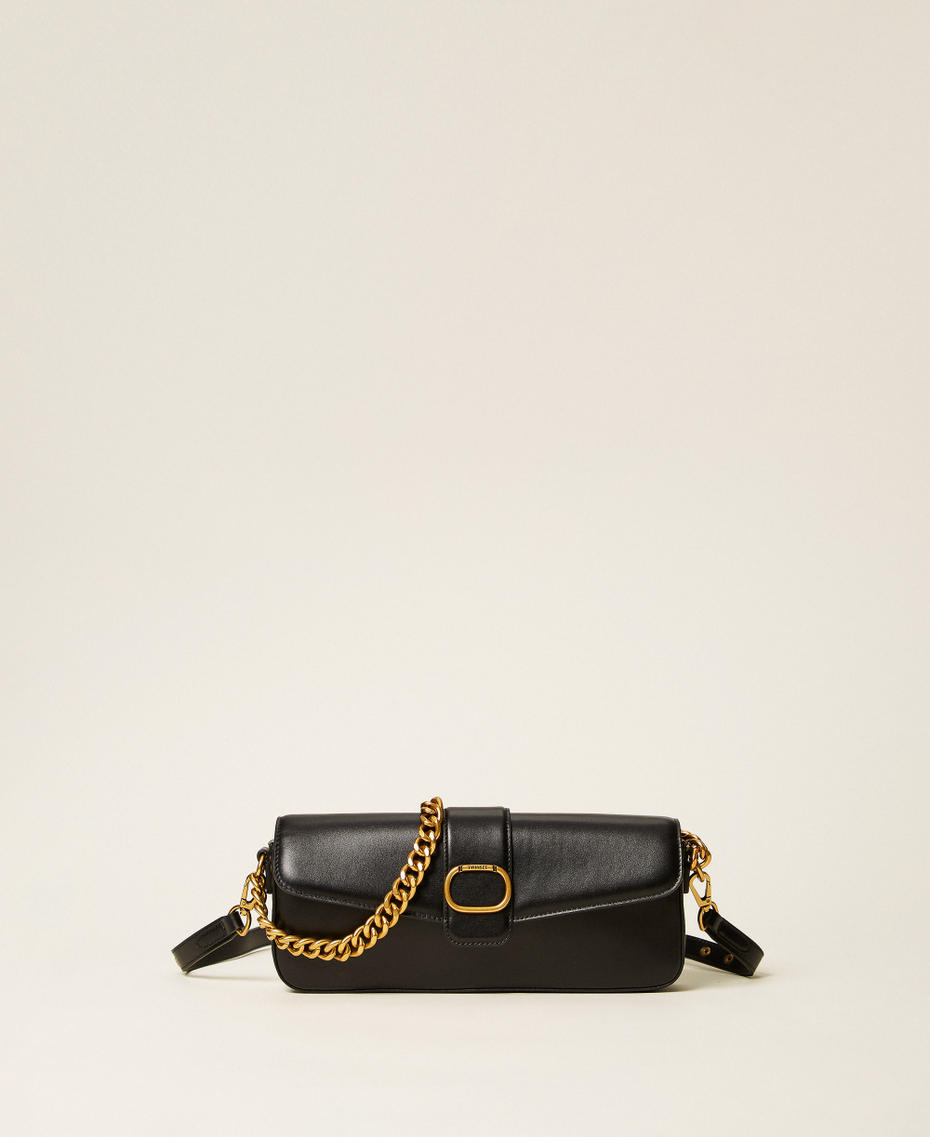 ‘Amie’ leather shoulder bag Black Woman 252TD836A_00006_01