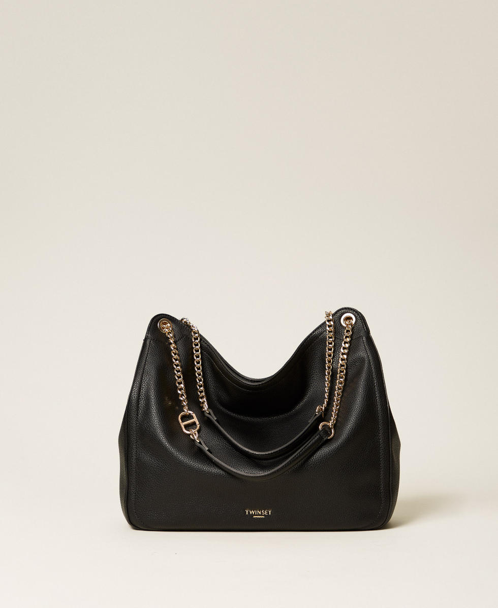 Besace &laquo;&nbsp;Brera&nbsp;&raquo; avec Oval T Noir Femme 252TB7060_00006_01