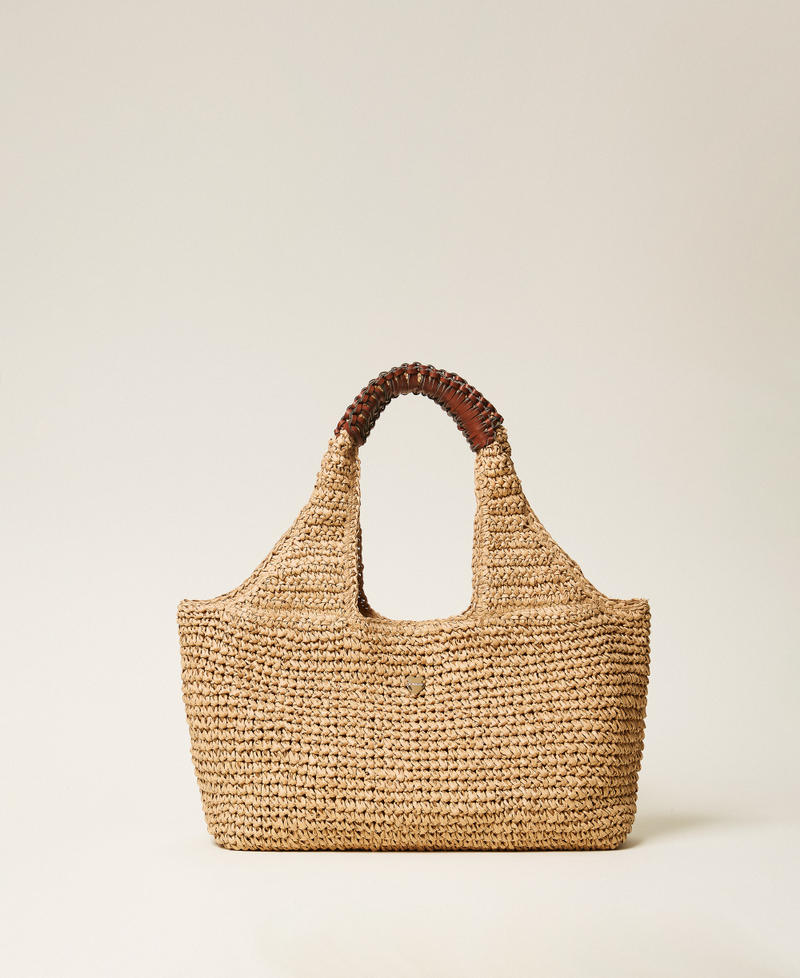Raffia hobo bag Straw Woman 261LB7BKK_00193_01