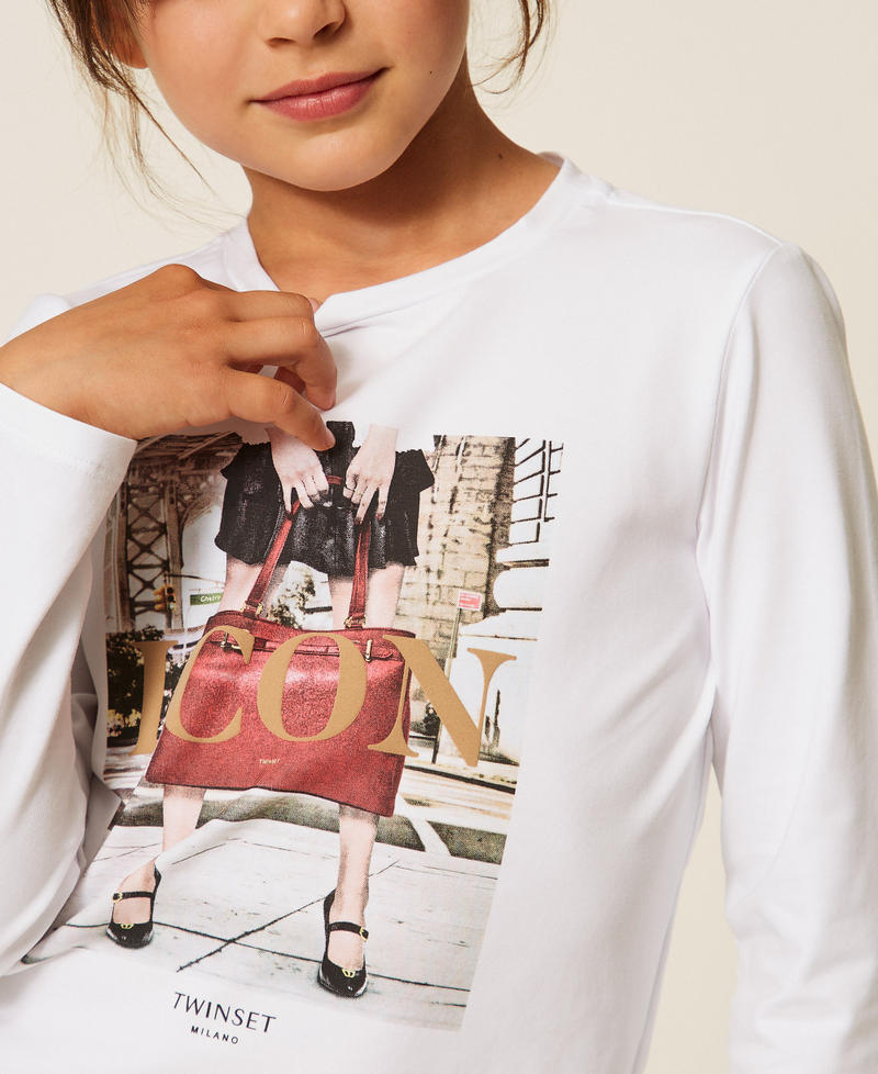 T-Shirt in Regular-Fit mit Print Icon Bag M&auml;dchen 262GJ2290_13900_04