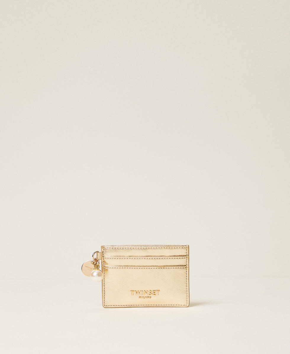 Kartenetui, laminiert, mit Charms