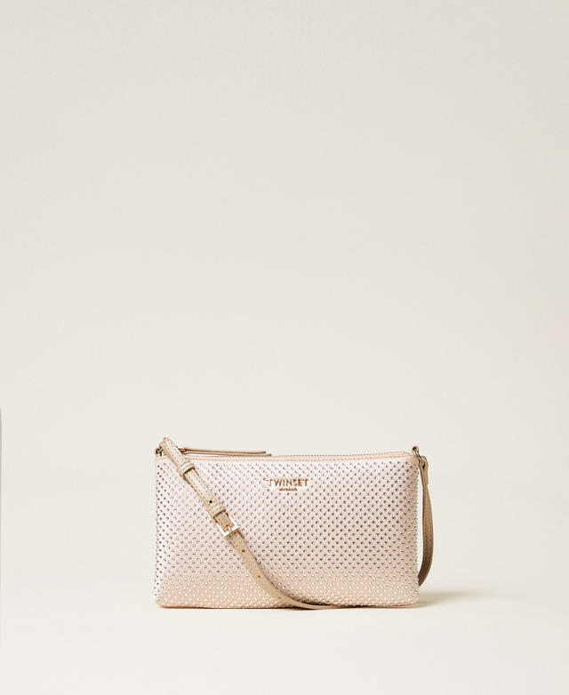 Mini sac en satin avec strass