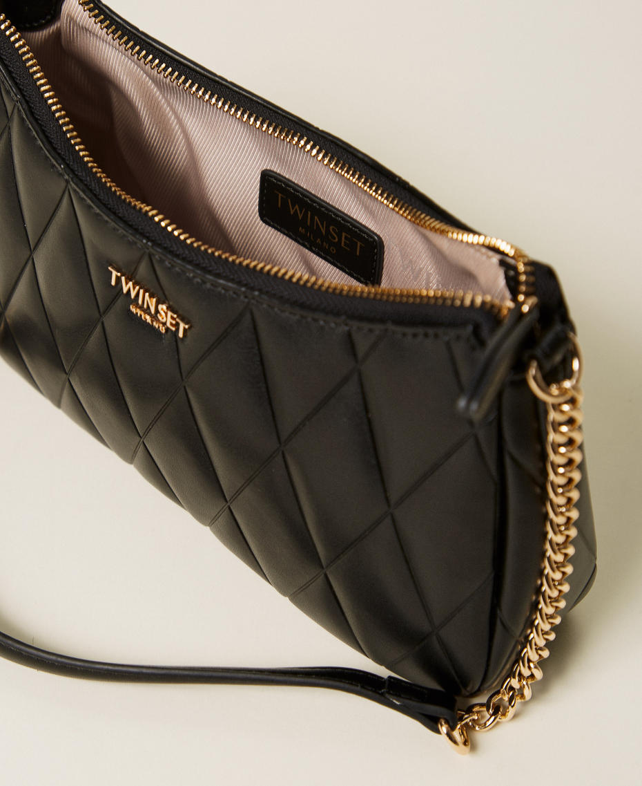Borsa a tracolla quilted Nero Donna 261TB7284_00006_04