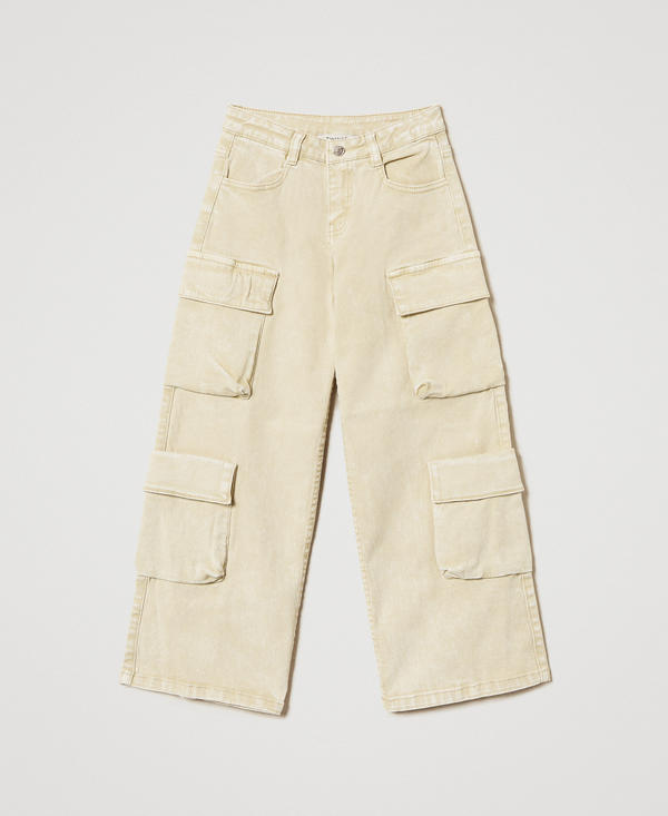 Pantalon cargo en bull